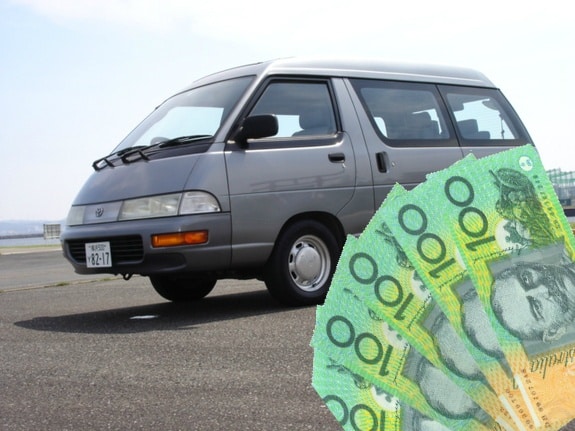 sell van for cash